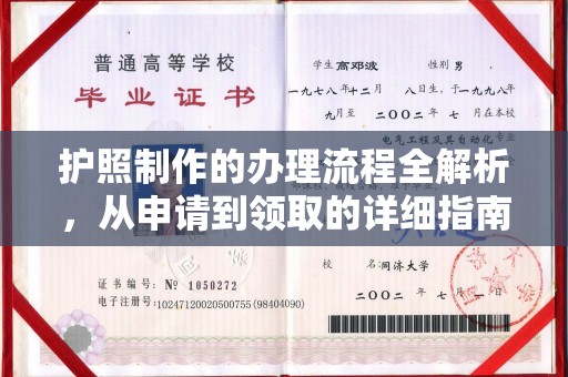 子洲护照制作的办理流程全解析，从申请到领取的详细指南